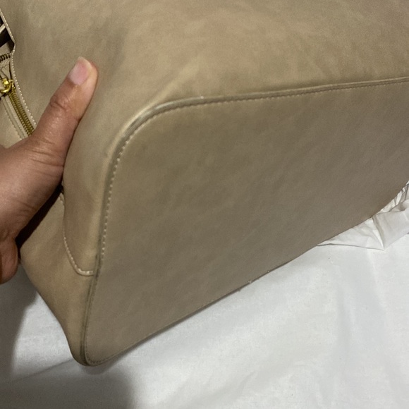 Fawn Design Satchel Taupe Diaper bag Mandi Nelson - Picture 9 of 17